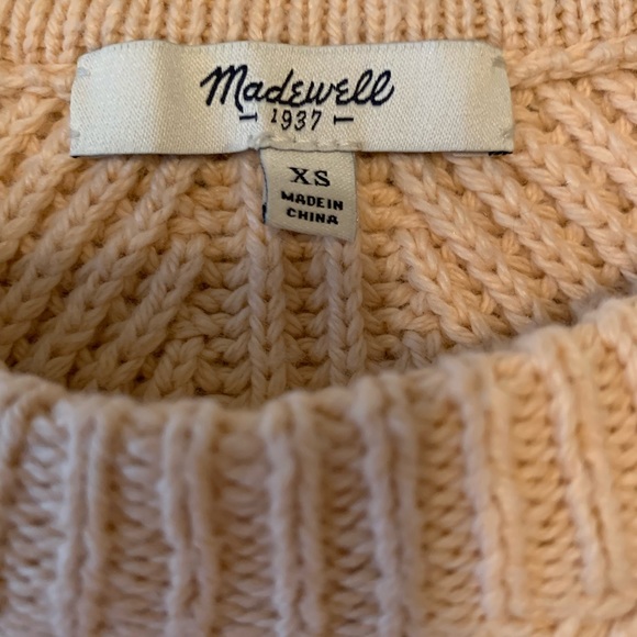 Madewell tan sweater - Picture 2 of 4